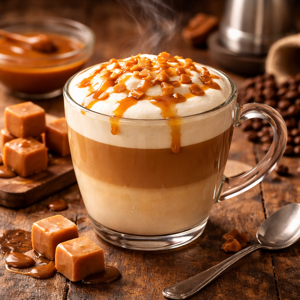 Caramel Latte menu coffee Kopi Cerita
